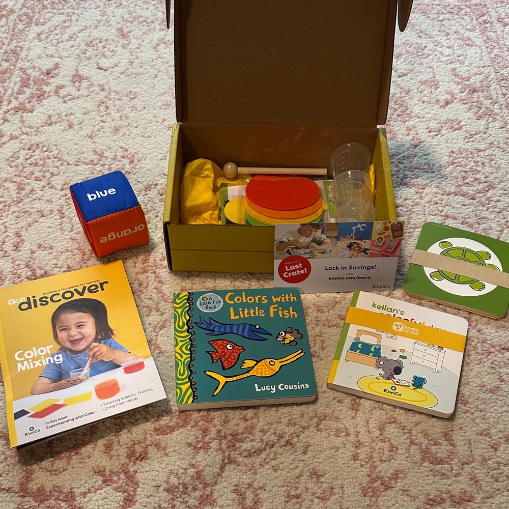 Koala Crate Colorful Kids Learning Toy Set